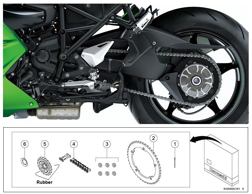 Genuine Chain and Sprocket Kit - Image 18